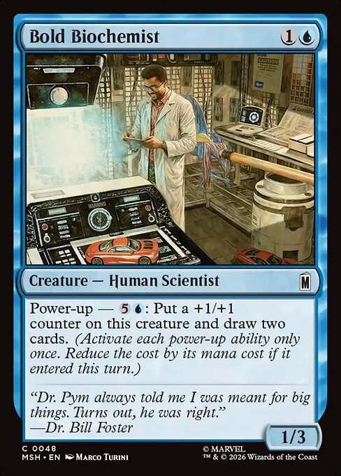 Bold Biochemist - Marvel Super Heroes