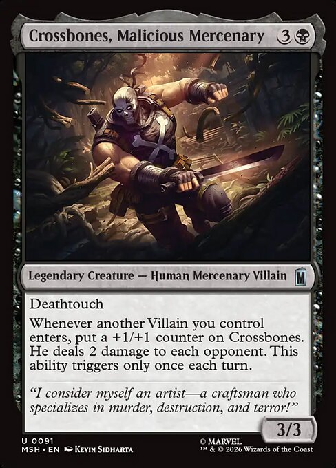 Crossbones, Malicious Mercenary - Marvel Super Heroes