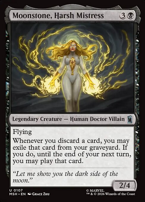 Moonstone, Harsh Mistress - Marvel Super Heroes