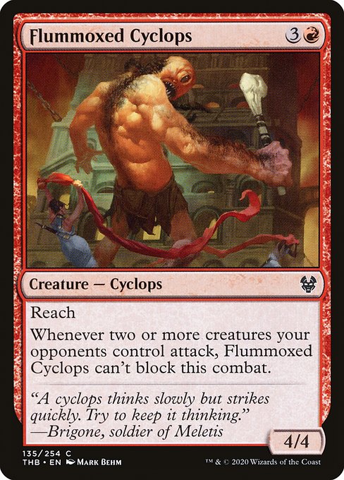 Flummoxed Cyclops - Theros Beyond Death