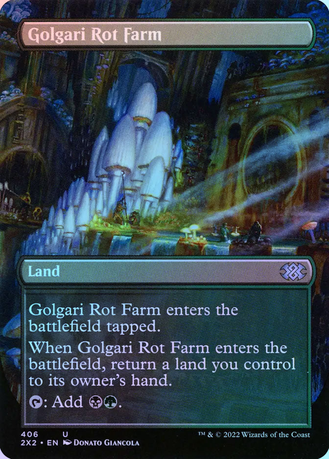 Golgari Rot Farm (Borderless) - Foil