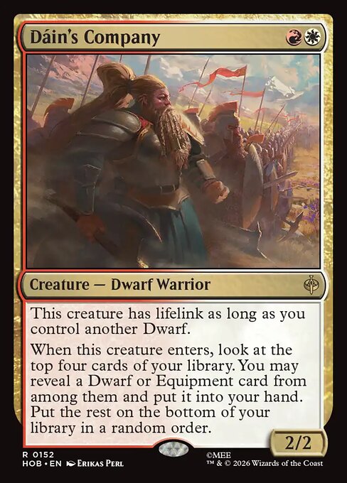 Dáin's Company - The Hobbit
