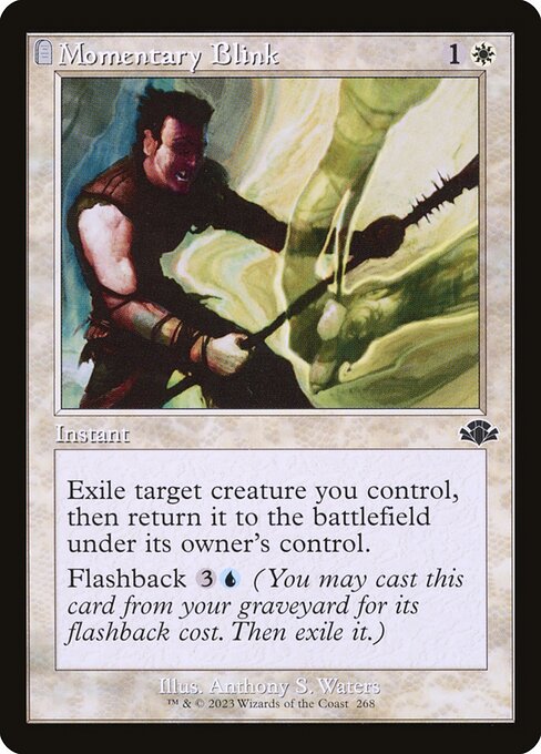 Momentary Blink (Retro Frame)