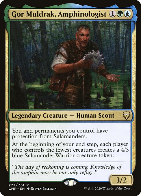 Gor Muldrak, Amphinologist - Commander Legends