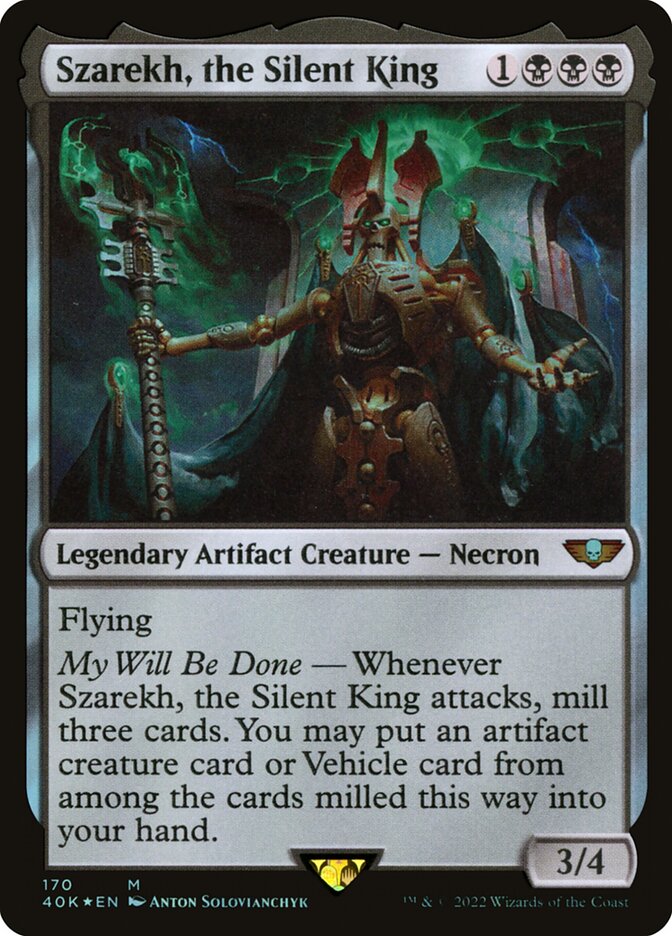 Szarekh, the Silent King - Foil