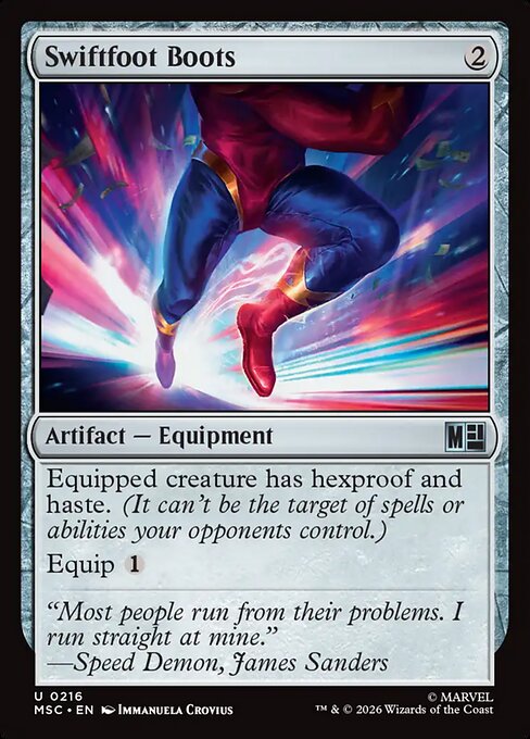 Swiftfoot Boots - Marvel Super Heroes Commander