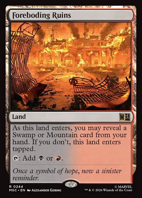 Foreboding Ruins - Marvel Super Heroes Commander