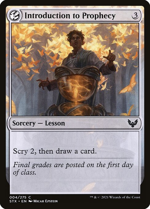 Introduction to Prophecy - Strixhaven: School of Mages