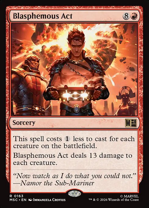 Blasphemous Act - Marvel Super Heroes Commander
