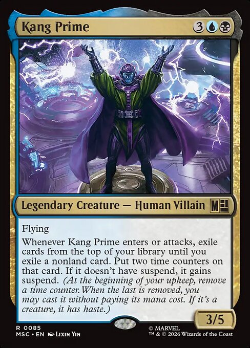 Kang Prime - Marvel Super Heroes Commander