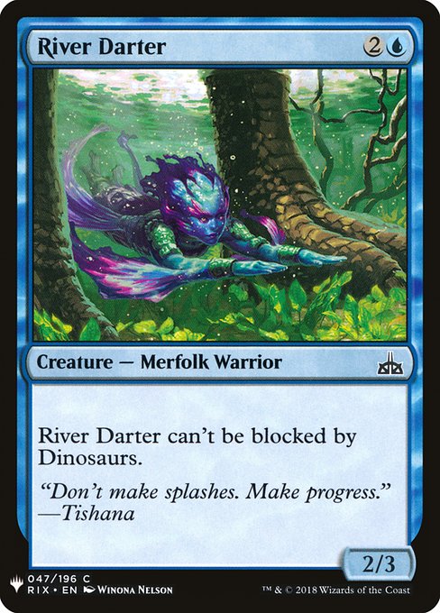 River Darter - The List