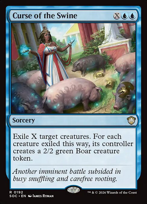 Curse of the Swine - Secrets of Strixhaven Commander