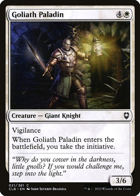 Goliath Paladin - Commander Legends: Battle for Baldur's Gate