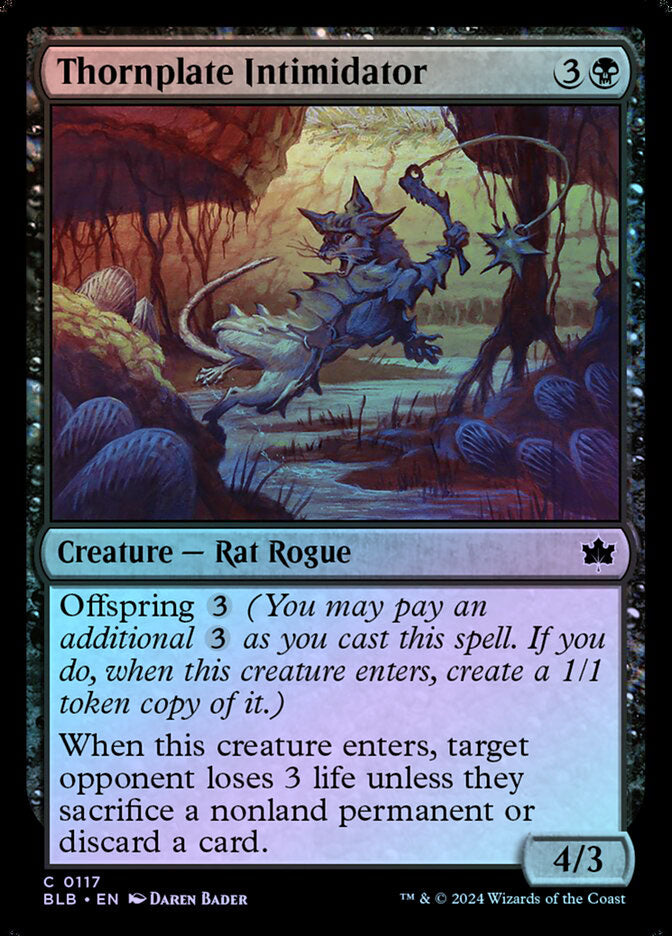 Thornplate Intimidator - Foil
