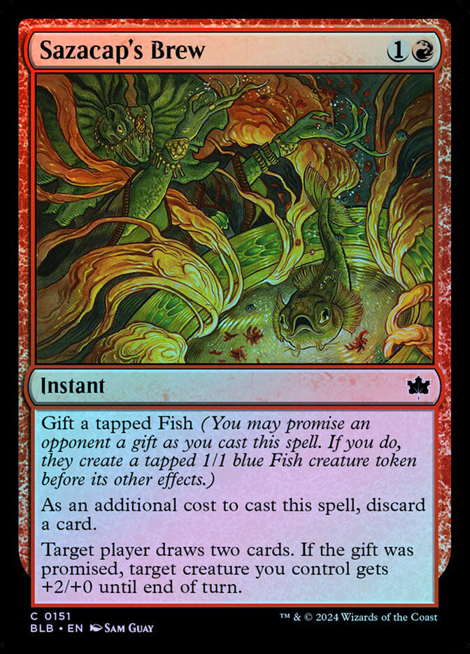 Sazacap's Brew - Foil