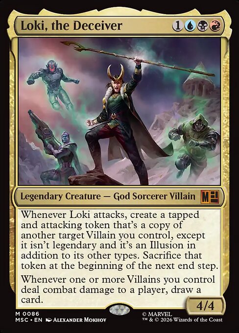Loki, the Deceiver - Marvel Super Heroes Commander