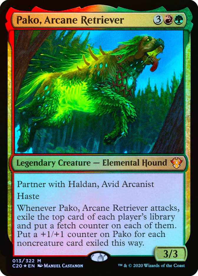 Pako, Arcane Retriever - Foil
