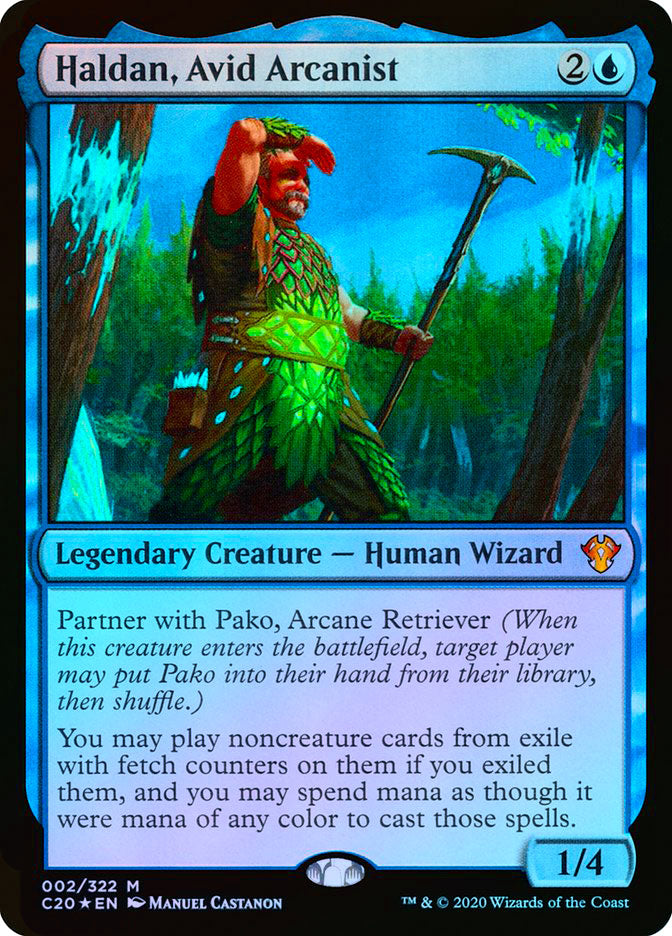Haldan, Avid Arcanist - Foil