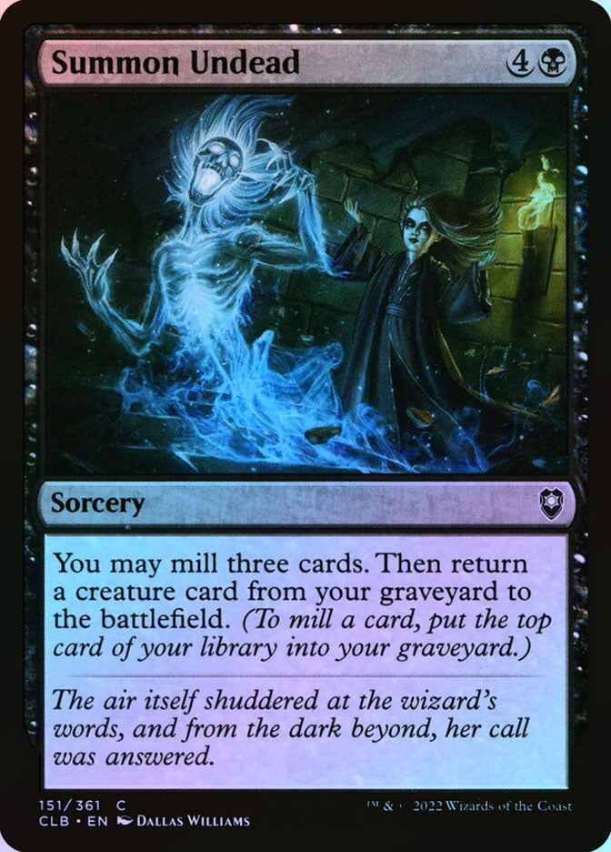 Summon Undead - Foil