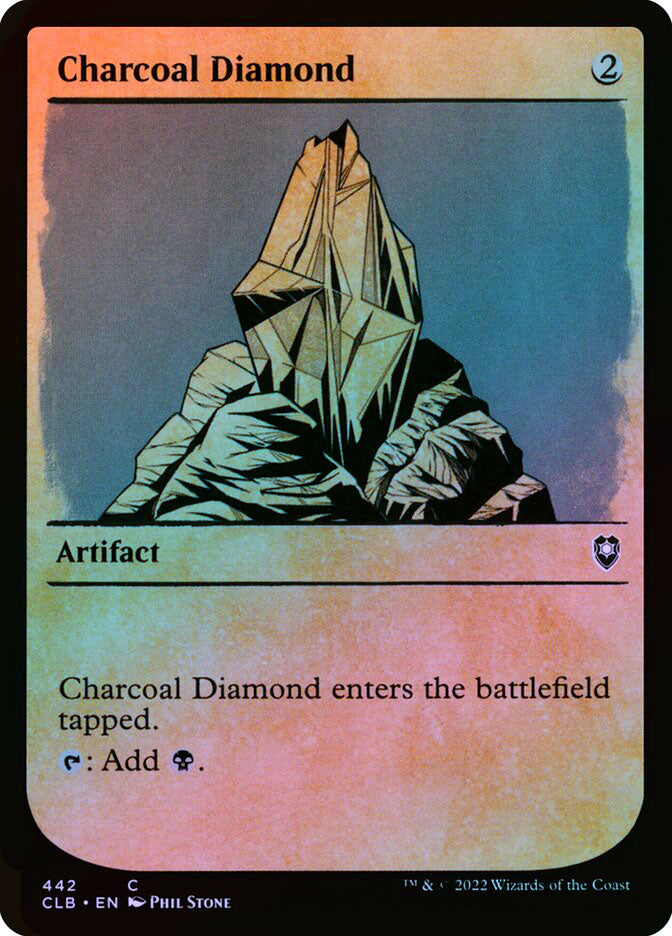 Charcoal Diamond (Showcase Alt Art)- Foil