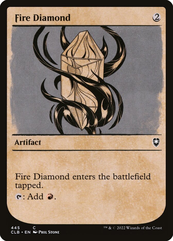 Fire Diamond (Showcase Alt Art)