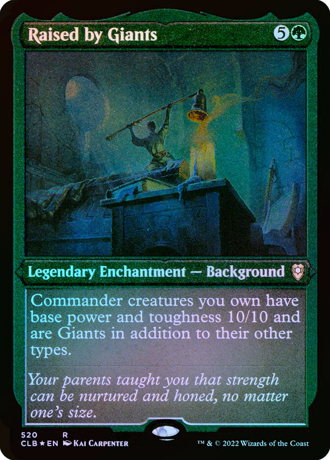 Raised by Giants - Foil Etched