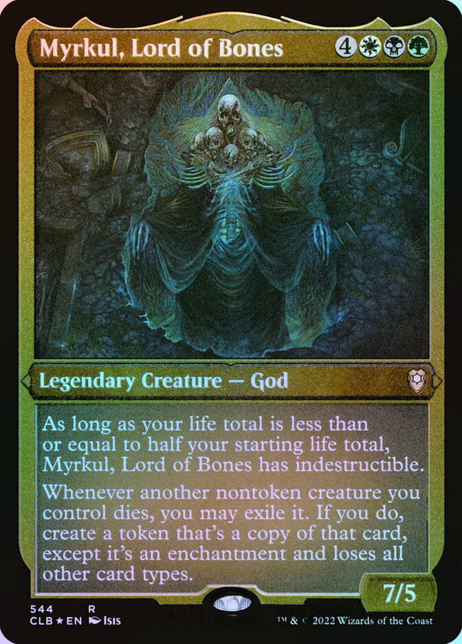 Myrkul, Lord of Bones - Foil Etched