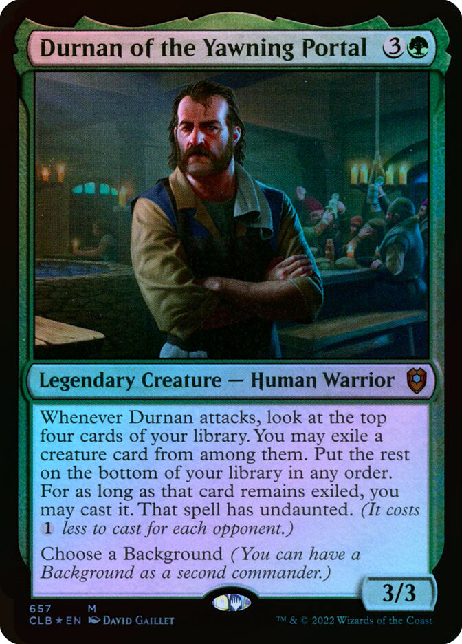 Durnan of the Yawning Portal - Foil