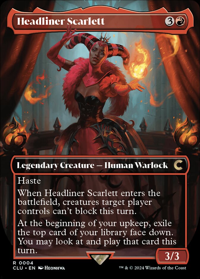 Headliner Scarlett (Borderless)