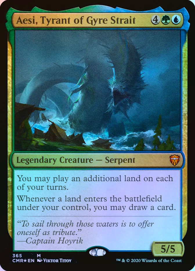 Aesi, Tyrant of Gyre Strait - Foil