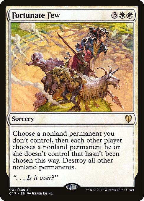 Fortunate Few - Commander 2017