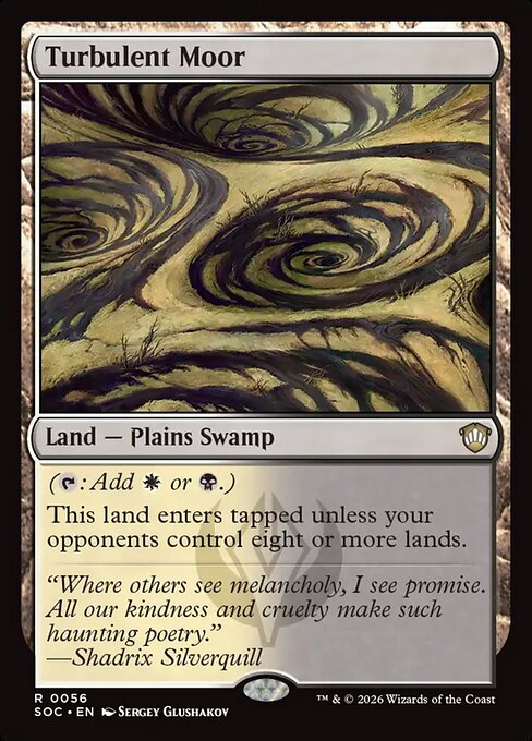 Turbulent Moor - Secrets of Strixhaven Commander