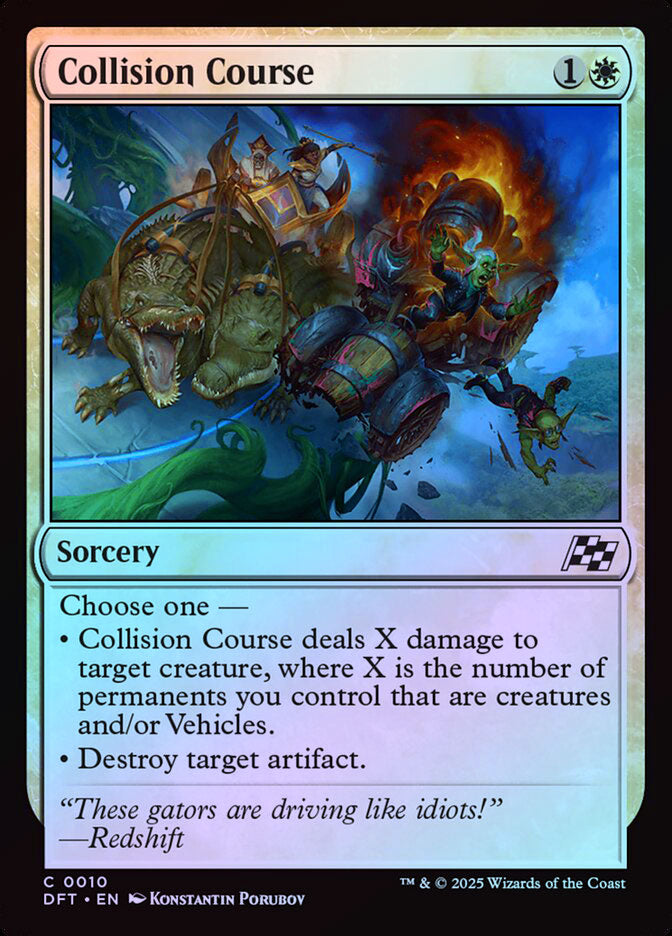 Collision Course - Foil