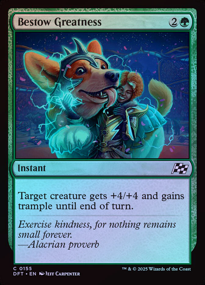 Bestow Greatness - Foil