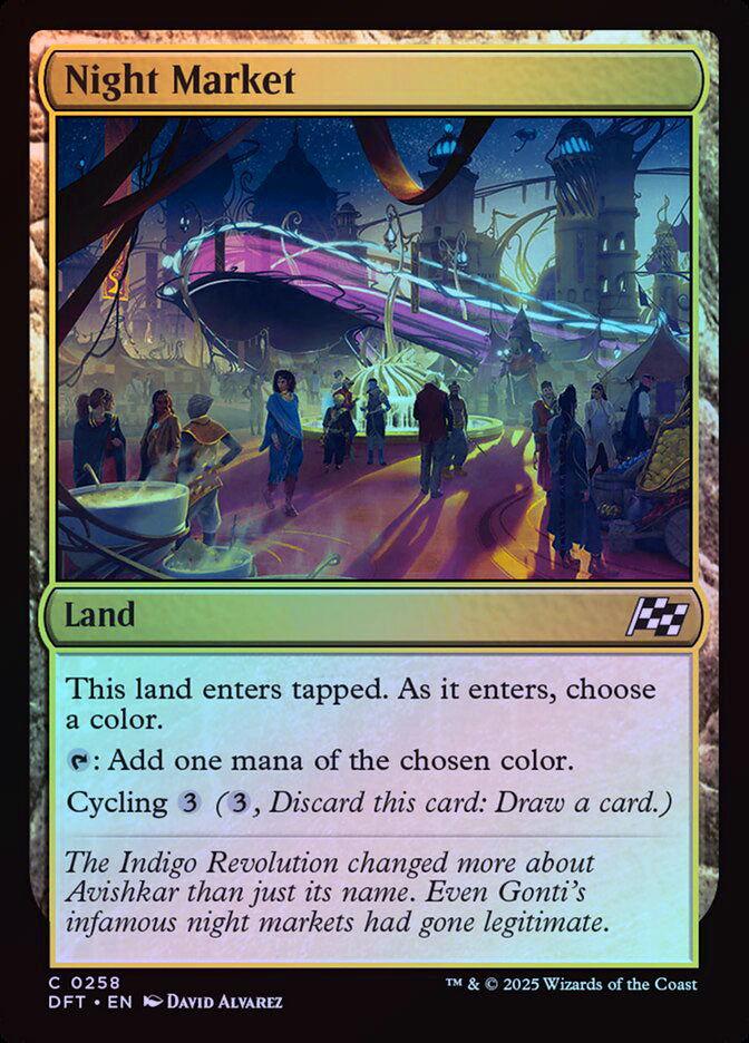 Night Market - Foil