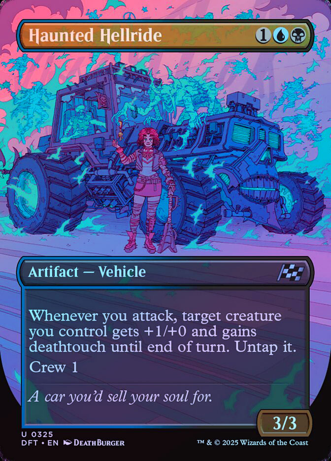 Haunted Hellride (Borderless) - Foil