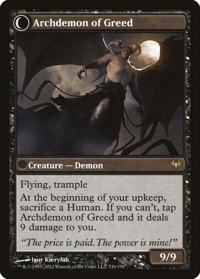 Archdemon of Greed
