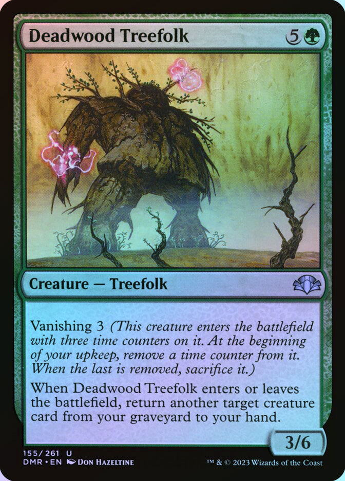 Deadwood Treefolk - Foil