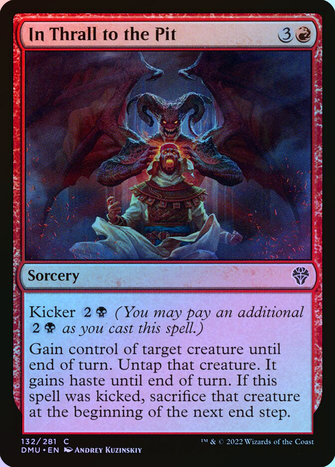 In Thrall to the Pit - Foil