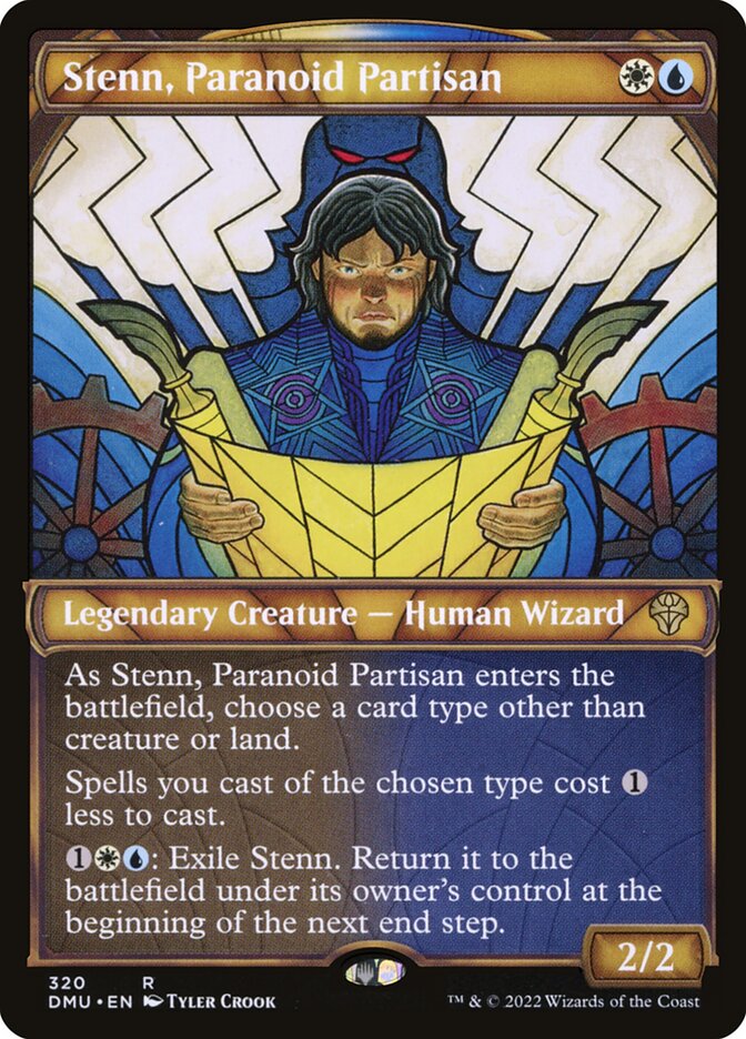 Stenn, Paranoid Partisan (Showcase)