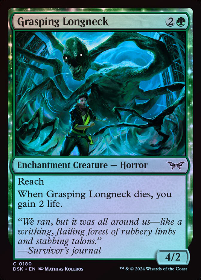 Grasping Longneck - Foil