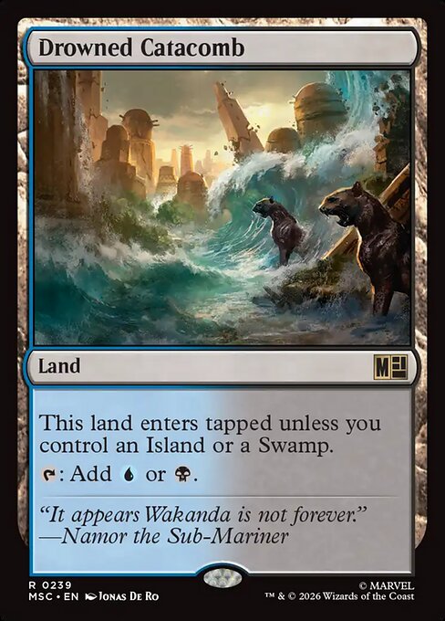 Drowned Catacomb - Marvel Super Heroes Commander