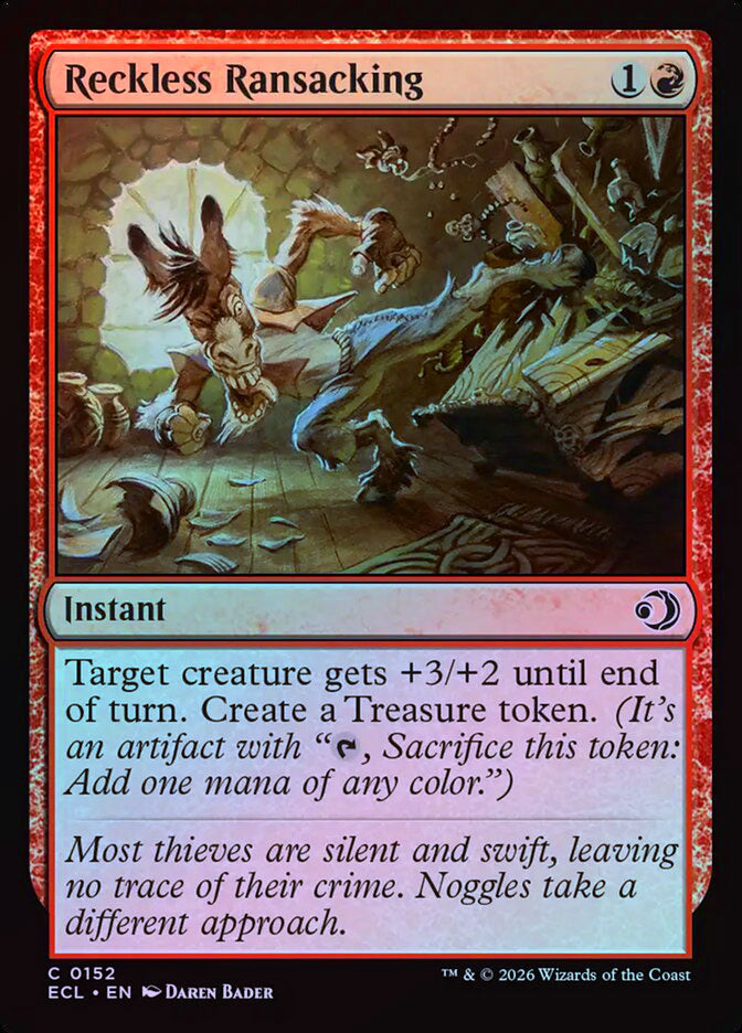 Reckless Ransacking - Foil