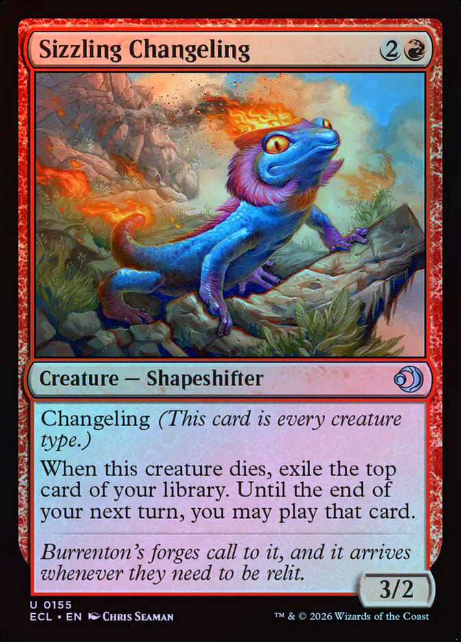 Sizzling Changeling - Foil