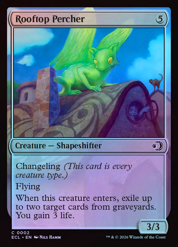 Rooftop Percher - Foil