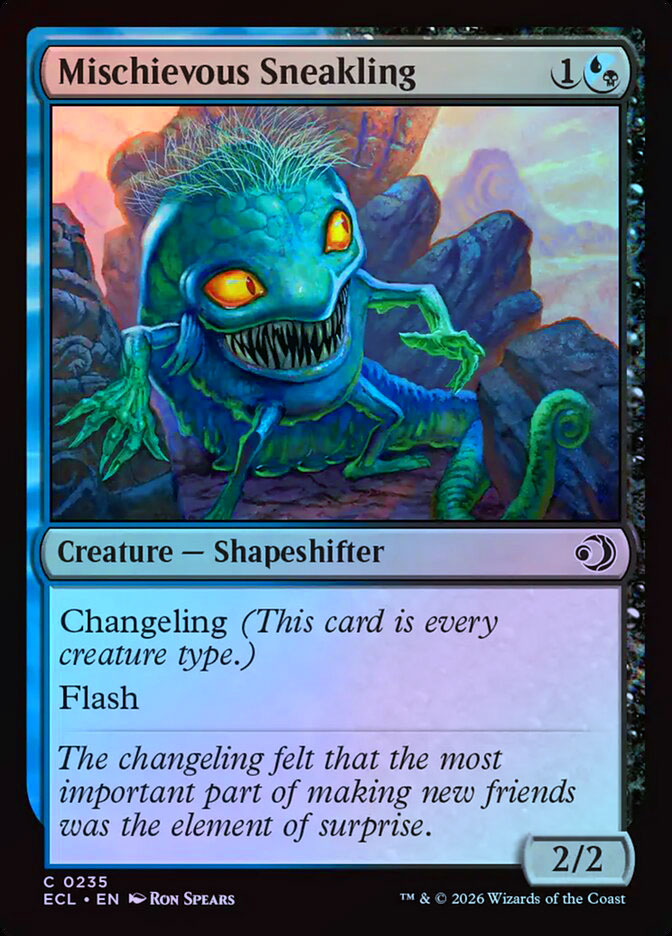Mischievous Sneakling - Foil