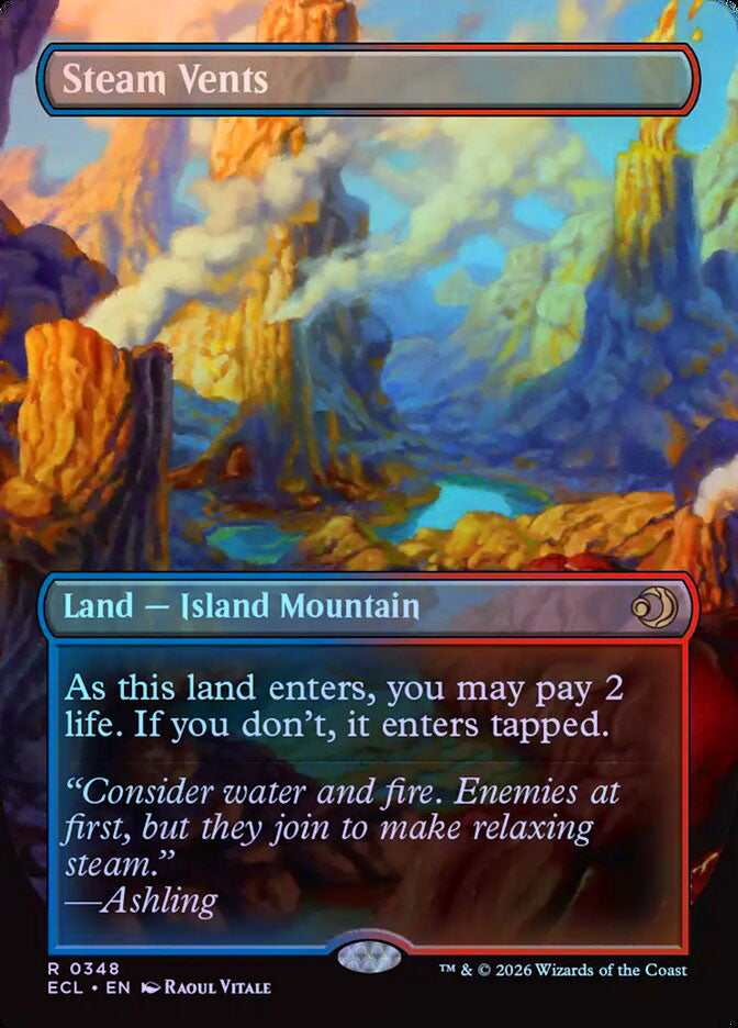 Steam Vents (Borderless) - Foil