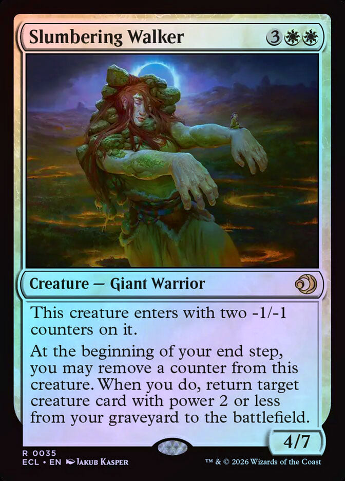 Slumbering Walker - Foil