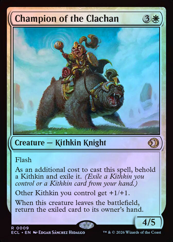 Champion of the Clachan - Foil