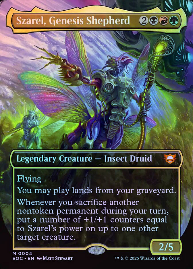 Szarel, Genesis Shepherd (Borderless) - Foil